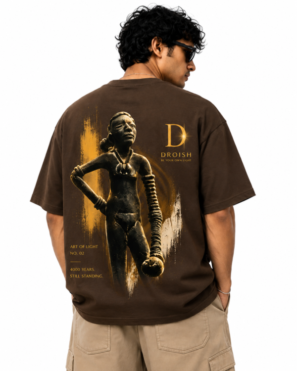 🎨 DROISH Art of Light Edition — "Still Standing" Coffee brown