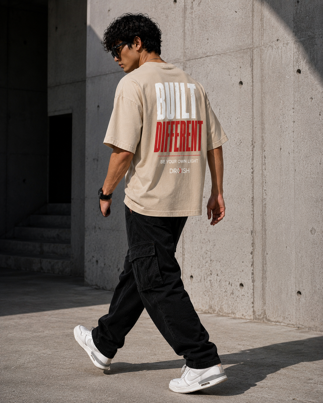 Droish Signature Edition — "Built Different" Sand Beige - Image 3