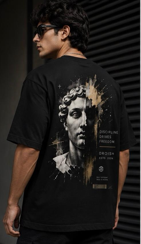 DROISH Art of Light Edition — "Discipline Drives Freedom" Black