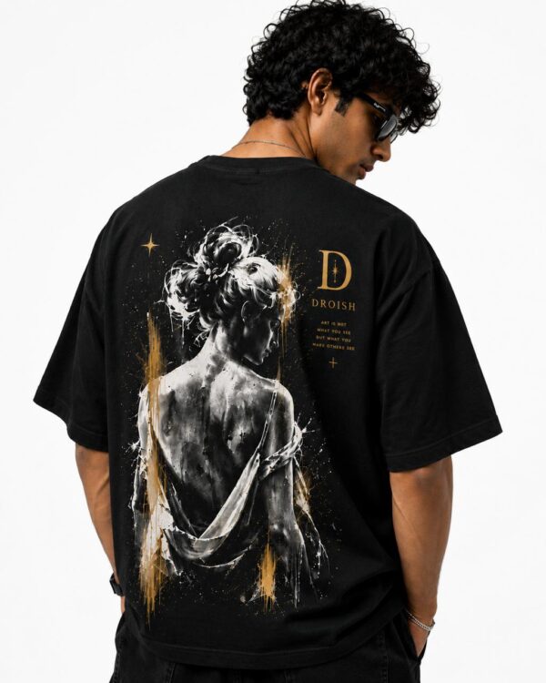 Droish "Art of Light: The Portrait" T-Shirt Black