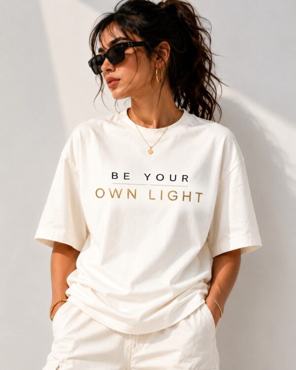 DROISH Core Edition — "Be Your Own Light"  Off White