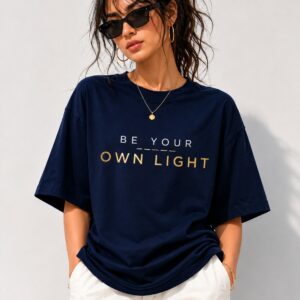DROISH Core Edition — "Be Your Own Light"  Navy Blue