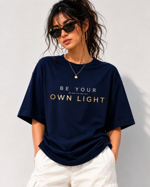 DROISH Core Edition — "Be Your Own Light"  Navy Blue