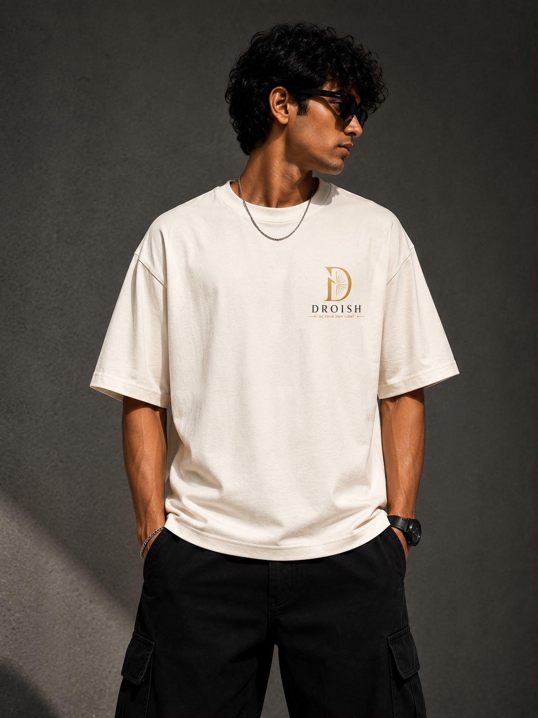 DROISH Art of Light Edition — "Discipline Drives Freedom" Sand Beige - Image 5